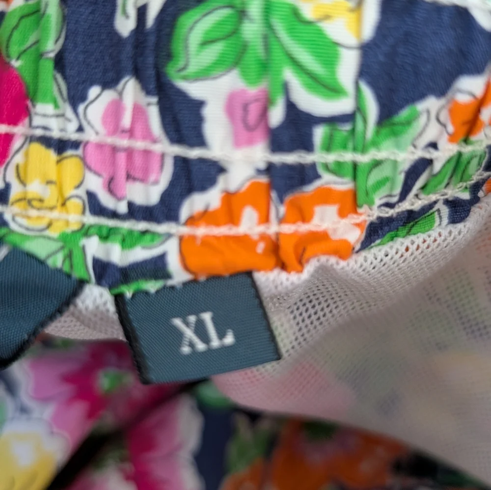 Polo Ralph Lauren Men’s Floral Print Swim Trunks XL Lined Tropical Colorful